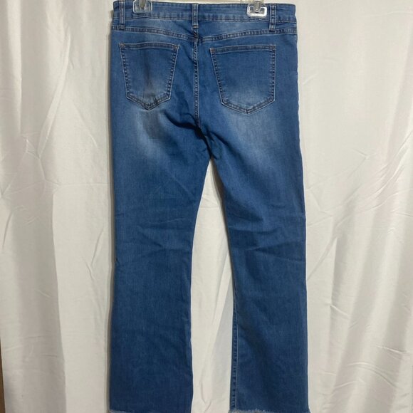 Fire & Rain Soft Stretch Bootcut Cotton Blend Blue Jeans - Picture 4 of 5